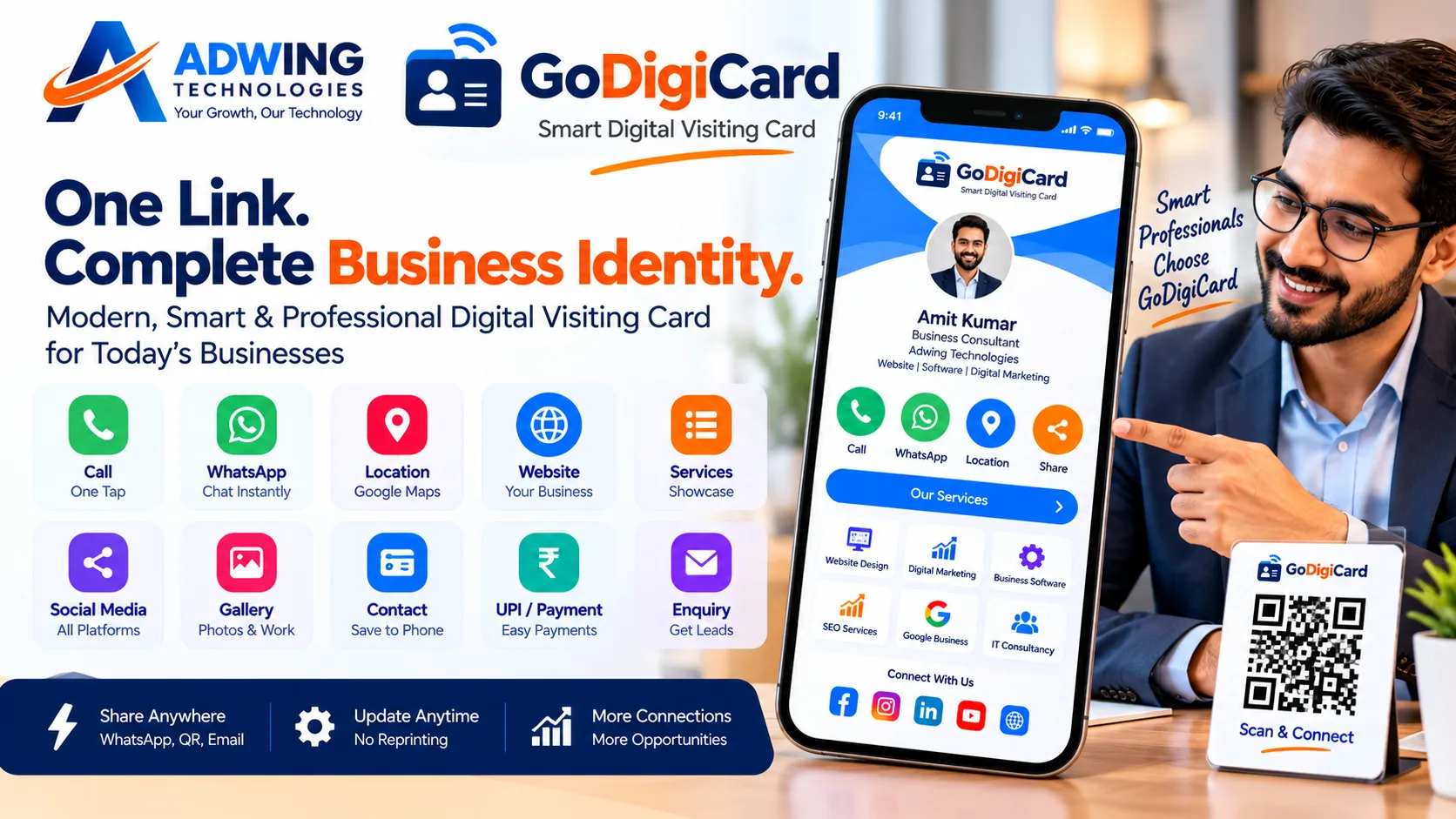 Digital Visiting Card: Why Businesses Are Switching to GoDigiCard